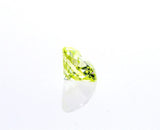 GIA Certified Natural Fancy INTESE Green Yellow Round Cut Diamond 0.27ct