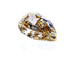 IGI Certified Rare Fancy Orangey Brown Pear Cut Loose Diamond 1.31 Carats SI1