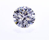 GIA Certified Natural Round Cut Loose Diamond 0.40 Ct D Color VVS2 Excellent Cut