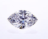 GIA Certified Marquise Cut Natural Loose Diamond 0.71 Carat D Color SI1 Clarity