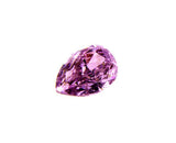 GIA Certified Natural Pear Cut Fancy Intense Pink Purple Loose Diamond 0.32 Ct