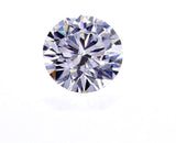 GIA Certified Natural Round Cut Loose Diamond 0.40 Ct D Color VVS2 Excellent Cut