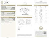 GIA Certified Natural Round Cut Loose Diamond 1 CT O to P Color SI1 Clarity