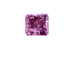 GIA Certified Natural Radiant Cut Fancy Intense Purple Pink Loose Diamond .36 Ct