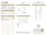 GIA Certified Natural Loose Diamond Cushion Shape 3.01 CT E Color VS2 Clarity