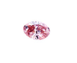 GIA Certified Natural Rare FANCY PINK Oval Loose Diamond 0.18 Carats SI2