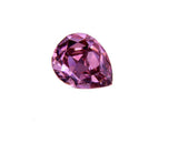 GIA Certified Round Pear Cut Fancy Intense Pinkish Purple Loose Diamond 0.33 CT