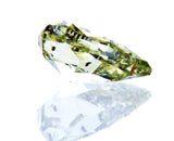 GIA Certified Rare Natural Fancy Green Pear Cut Diamond 2.37 Ct SI2 Clarity