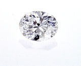 GIA Certified Oval Cut Natural Loose Diamond 0.80 Carats E Color I1 Clarity