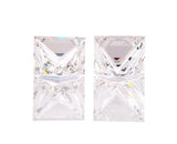 Princess Cut Natural Loose Diamonds GIA Certified MATCHED PAIR FOR EARRING 3/4CT