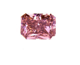 GIA Certified Natural Loose Diamond Radiant Cut Fancy Deep Orangy Pink 0.56 ct