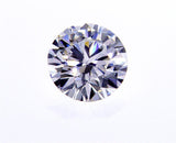 GIA Certified Natural Round Cut Loose Diamond 0.40 Ct D Color VVS2 Very Good Cut