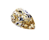 IGI Certified Rare Fancy Orangey Brown Pear Cut Loose Diamond 1.31 Carats SI1