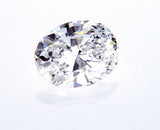 GIA Certified Oval Cut Natural Loose Diamond 0.70 Carat D Color VVS2 Clarity