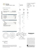 GIA Certified Round Cut Loose Diamond 0.59 Ct G VS1