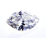 GIA Certified Natural Marquise Cut Loose Diamond 0.72 Cts G Color SI1 Clarity