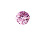 GIA Certified Rare Natural Round Cut Fancy Pink Loose Diamond 0.19 CT I1