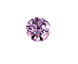 GIA Certified Round Brilliant Cut Fancy Purplish Pink Loose Diamond 0.23 CT SI1