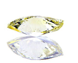 Natural Marquise Cut Loose Diamond 1.51 Carats Fancy Yellow Color SI1 Clarity