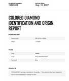 GIA Certified Round Brilliant Loose Rare Fancy Blue Diamond 1 CT I1 Clarity
