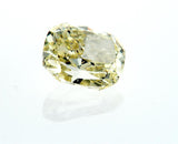 GIA Certified Natural Cushion Cut Loose Diamond 2.13 CT VVS1 Yellow Color