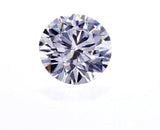 GIA Certified Natural Round Cut Loose Diamond 0.40 Ct E Color VVS2 Clarity