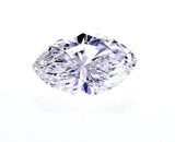 GIA Certified Natural Marquise Cut Loose Diamond 0.73 Cts F Color SI1 Clarity
