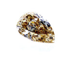 IGI Certified Rare Fancy Orangey Brown Pear Cut Loose Diamond 1.31 Carats SI1