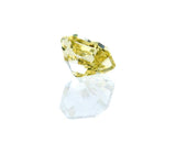 GIA Certified Natural Radiant Cut Rare Fancy Green Yellow Loose Diamond 0.60 CT