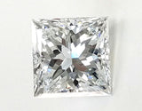 GIA Certified Princess Cut Natural Loose Diamond 1.07 Carats F Color VS1 Clarity