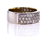 Natural Round Cut 14k White Gold Diamond Ring 1 CTW F-G Color VS Clarity
