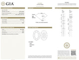 GIA Certified Oval Cut Natural Loose Diamond 0.70 Carat E Color VVS2 Clarity
