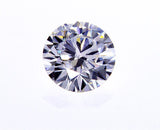 GIA Certified Natural Round Cut Loose Diamond 0.40 Ct D Color VVS2 Good Cut