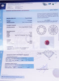Rare Loose Diamond 1.51CT FANCY RED Color Natural Round Cut Brilliant EGL Certified