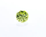 GIA Certified Natural Fancy INTESE Green Yellow Round Cut Diamond 0.27ct