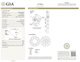GIA Argyle Certified Natural Round Cut Fancy Orangy Pink Diamond 0.57 Carats I1