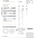 GIA Certified Natural Round Cut Natural Loose Diamond Flawless 1.04 CT D Color