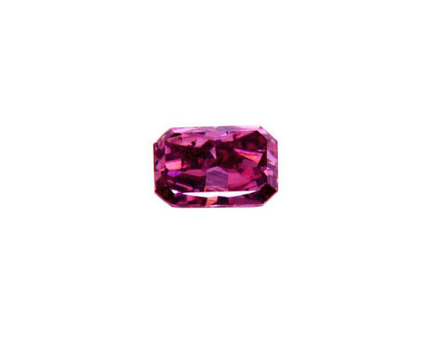 GIA Certified Round Radiant Cut Fancy Vivid Purplish Pink Loose Diamond 0.13 CT