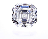GIA Certified Natural Loose Diamond ASSCHER CUT 4.11 Carat Loose F Color SI1