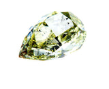 GIA Certified Rare Natural Fancy Green Pear Cut Diamond 2.37 Ct SI2 Clarity