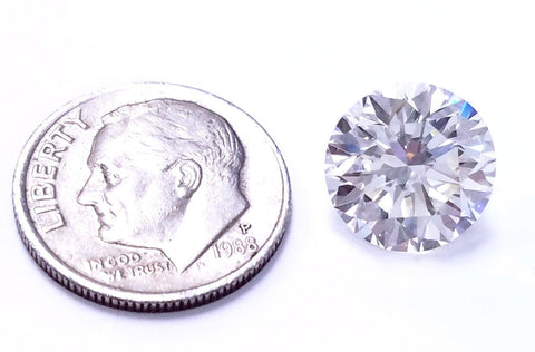 HUGE Natural Loose Diamond Round Cut 5 CT GIA Certifed L Color VVS1 Clarity