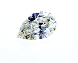 GIA Certified Pear Cut Natural Loose Diamond 0.71 Carats I Color SI1 Clarity