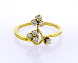 Natural Round Cut Diamond Engagement Ring 0.29 Carats G Color VS1 Clarity