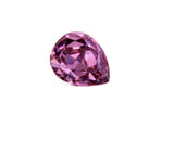 GIA Certified Round Pear Cut Fancy Intense Pinkish Purple Loose Diamond 0.33 CT