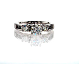 IGI Certified Natural Round Cut Gold Diamond Engagement Ring 1.24 ct I Color SI2