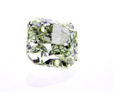 GIA Certified Rare Loose Diamond Natural Fancy Yellowish Green Radiant Cut 2 CT