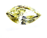 Natural Marquise Cut Loose Diamond 1.51 Carats Fancy Yellow Color SI1 Clarity