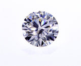 GIA Certified Natural Round Cut Loose Diamond 0.58 Ct E Color VVS2 Clarity