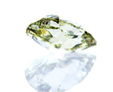 GIA Certified Rare Natural Fancy Green Pear Cut Diamond 2.37 Ct SI2 Clarity