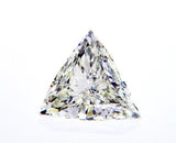 GIA Certified Trillion Cut Natural Loose Diamond 0.72 Cts H Color VS1 Clarity